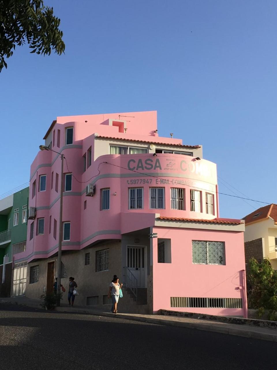 Casa Comba Bed & Breakfast Mindelo Bagian luar foto